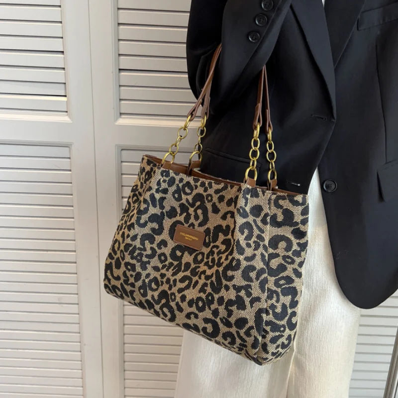 Anisa™ | Leopard Print Tote Bag Bag
