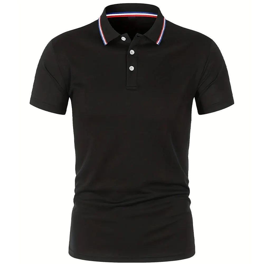Premium Men’s Breathable Cotton Polo T-Shirt T Shirts