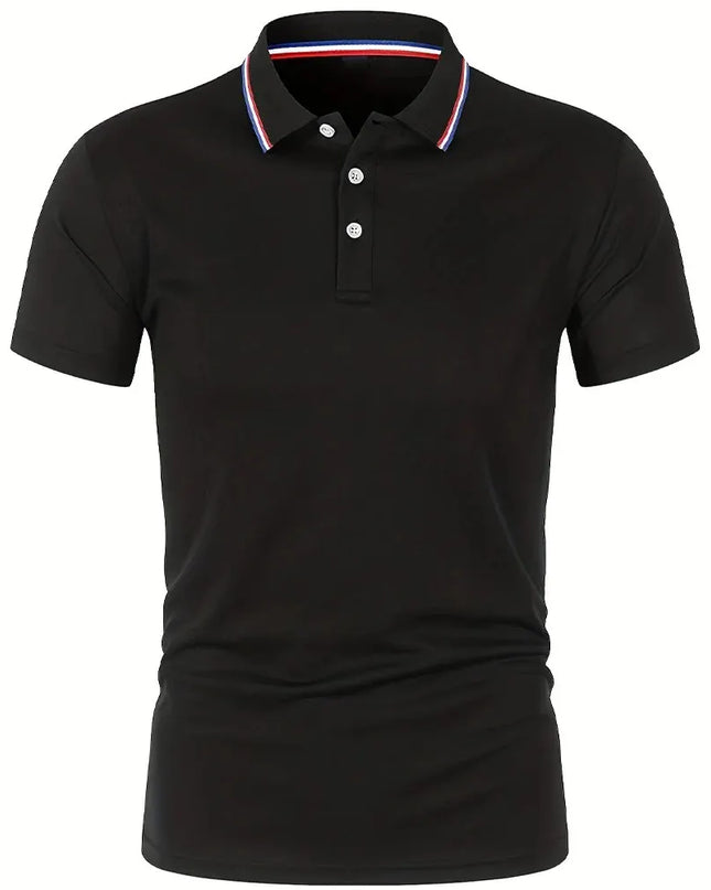 Premium Men’s Breathable Cotton Polo T-Shirt T Shirts