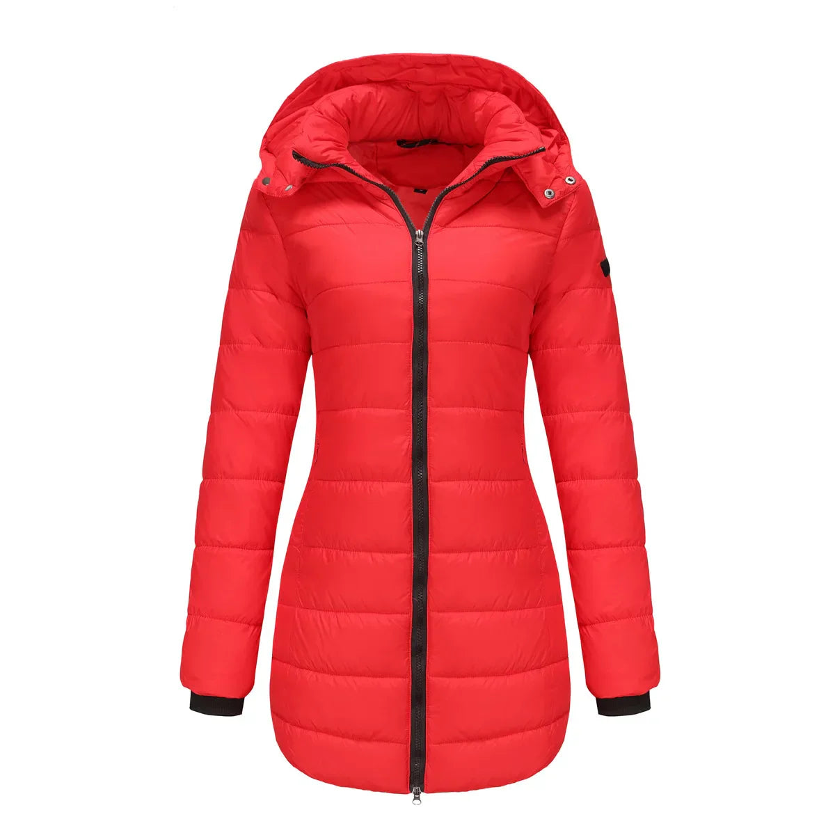 Stylish Winter Jacket Red Women's Jacket
