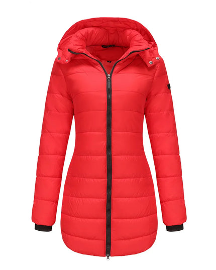 Stylish Winter Jacket Red Women's Jacket