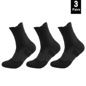 Men’s Anti-Slip Cotton Sports Socks – Breathable, Odor-Free Men's Accessories