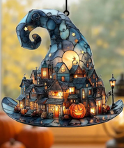 Spooky Witch Hat Halloween Hanging Ornament Halloween Decorations