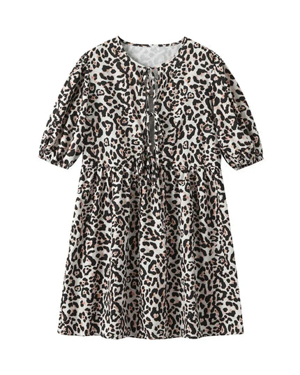 Kendall™ | Leopard Print Flirty & Flowing Sundress Dresses