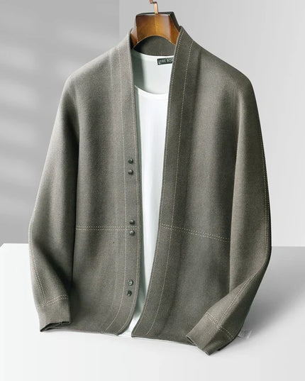 Men Heritage Cashmere Cardigan Men Cardigan