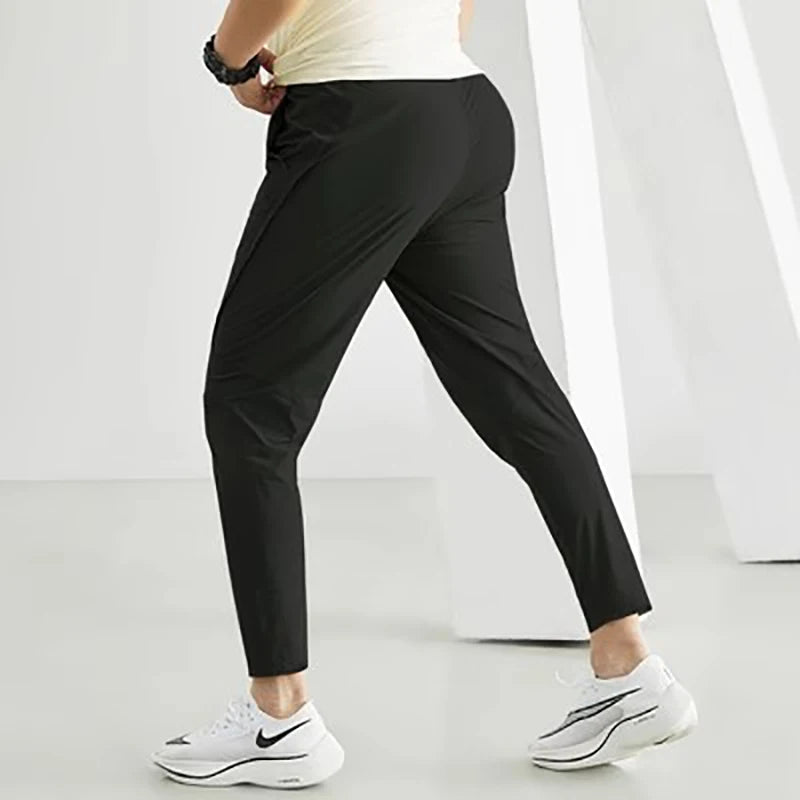 Men’s Quick-Dry Running Jogger Pants black Men Pants