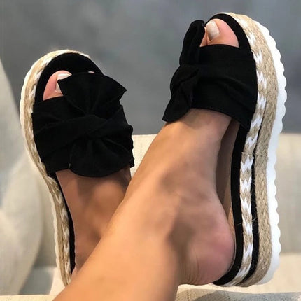 SummerFlair Women's Summer Sandals Black sandals