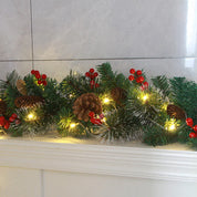 Festive Berry Garland – Xmas Decor Accent Accessories