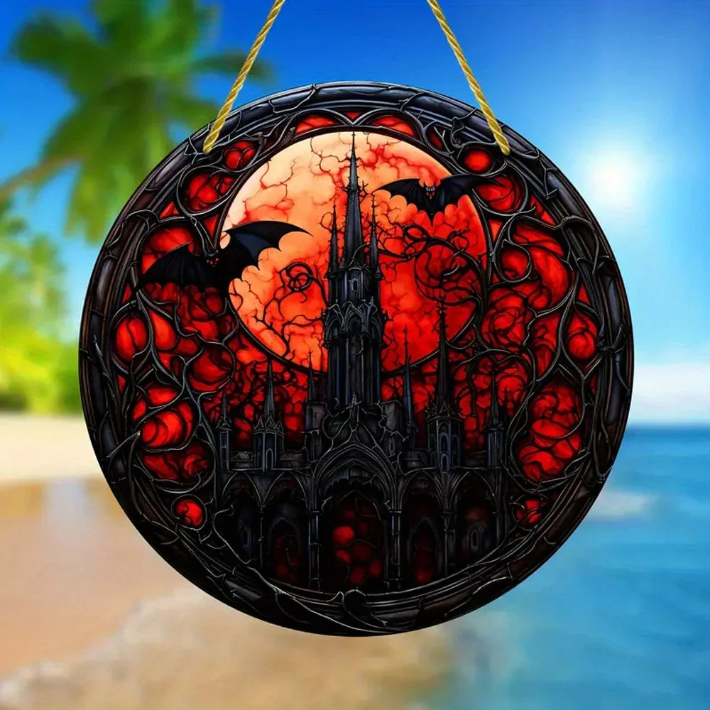 Halloween Witch Acrylic Suncatcher 12 Halloween Decorations