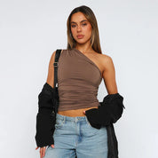 Lou | One-Shoulder Tank Tank top