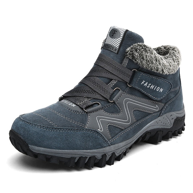 Earlie | Orthopaedic Shoes Blue Grey Shoes