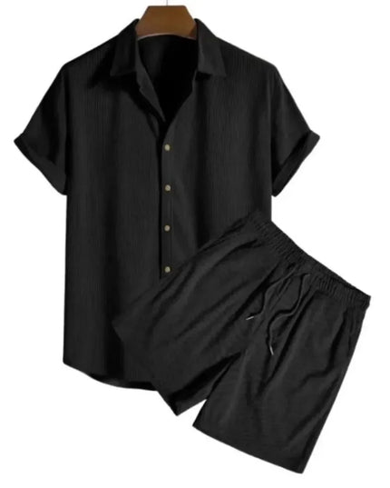 Andre™ | Casual Corduroy Set for Men Black