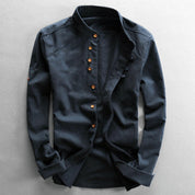 Mito Katana Japan‑Style Shirt Navy Shirts