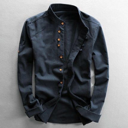 Mito Katana Japan‑Style Shirt Navy Shirts