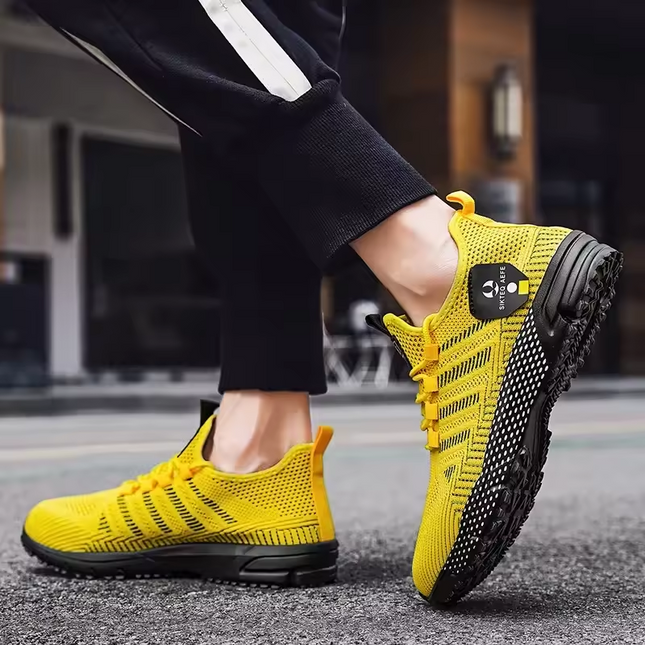 UrbanStride Men's Breathable Anti-Sweat Trainers Shoes