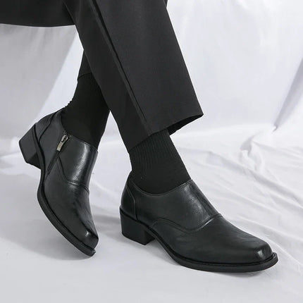 Edward™ - Comfortable Leather Shoes Black