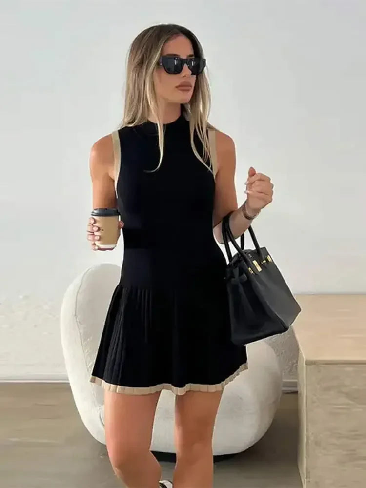 Soraya™ | Slimming Knitted Mini Dress Dresses