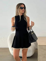 Soraya™ | Slimming Knitted Mini Dress Dresses