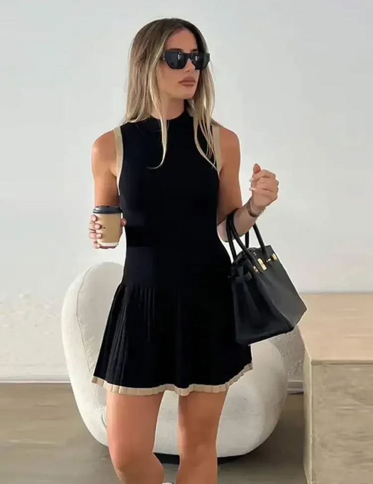 Soraya™ | Slimming Knitted Mini Dress Dresses