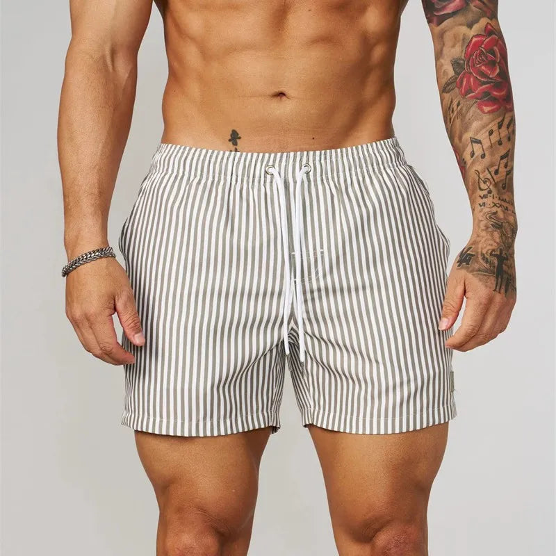 Men’s Summer Casual Sports Shorts Grey Men Shorts