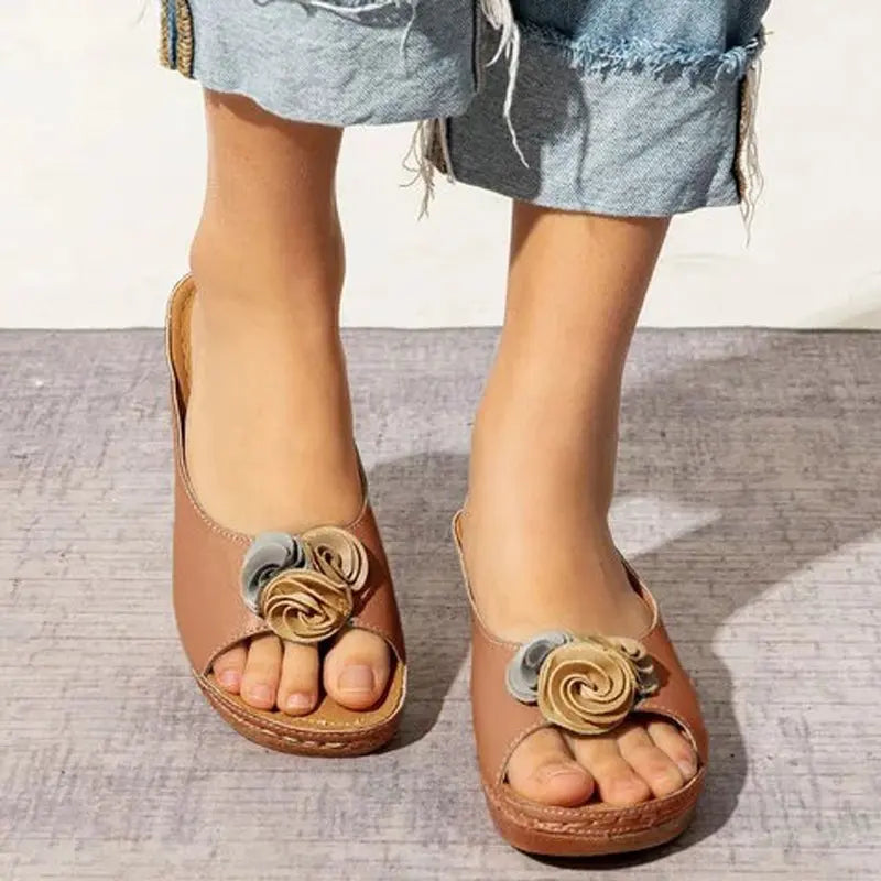 Naomi™ | Comfortable Leather Summer Sandals Shoes & Sandals