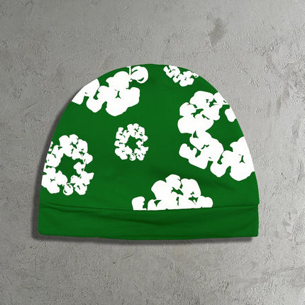 Denim Tears Versatile Double-Layer Unisex Hat Green One Size Hats