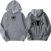 Spider Print Casual Hoodie 9 Hoodie
