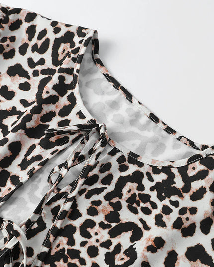 Kendall™ | Leopard Print Flirty & Flowing Sundress Dresses