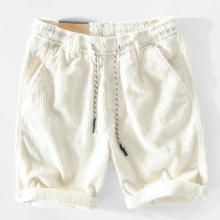 Asher™ | Light Breeze Summer Shorts White