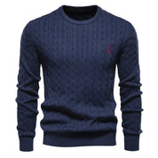 Winston | Premium Men's Sweater Navy Blue Sweater