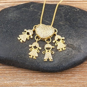 Everlasting Love Necklace 3 Girls+1 Boy Jewellery Collection