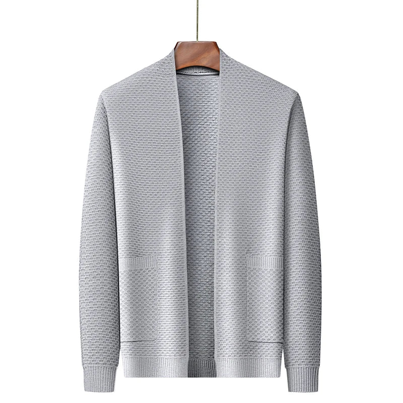 Antonio Rivella Jacquard Blazer Cloud Gray Blazer