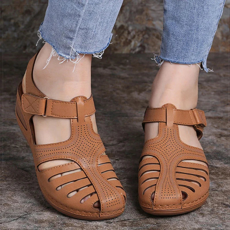 Irene™ - Classic Summer Wedge Sandals Sandals