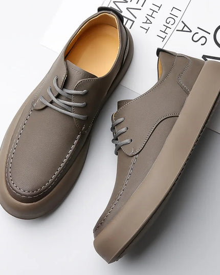 Sahara Leather Sneakers Grey