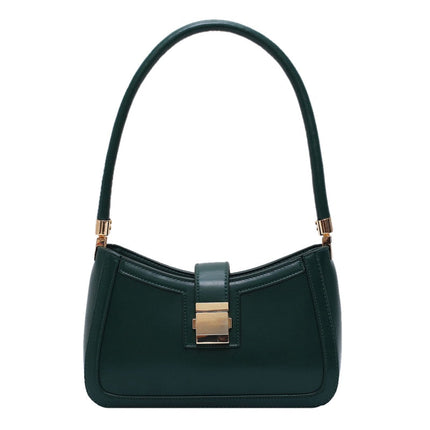 Elegant Women's Designer Shoulder Bag Green Handbags