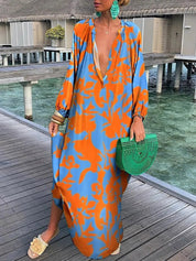 Nerys | Maxi dress Orange Dresses