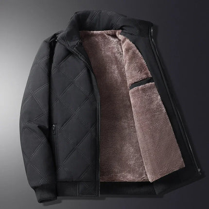 Elegant Winter Coat for Men Black Winter Coat