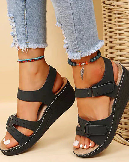 Elena™ – Summer Comfort Wedge Sandals Sandals