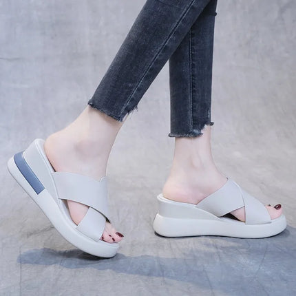 Jada™ | Lightweight Sandals Beige Shoes & Sandals