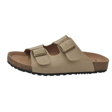 Aria™ | Orthopedic Comfort Slides Beige Sandals