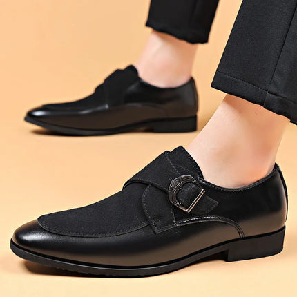 Oliver™ - Modern Handcrafted Leather Shoes Black