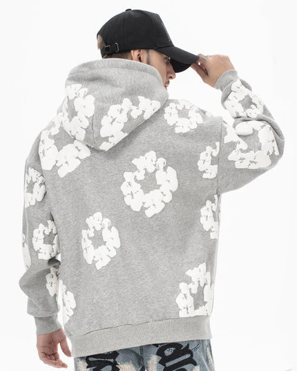 Denim Tears Men's Casual Hooded Sweatshirt Hoodie