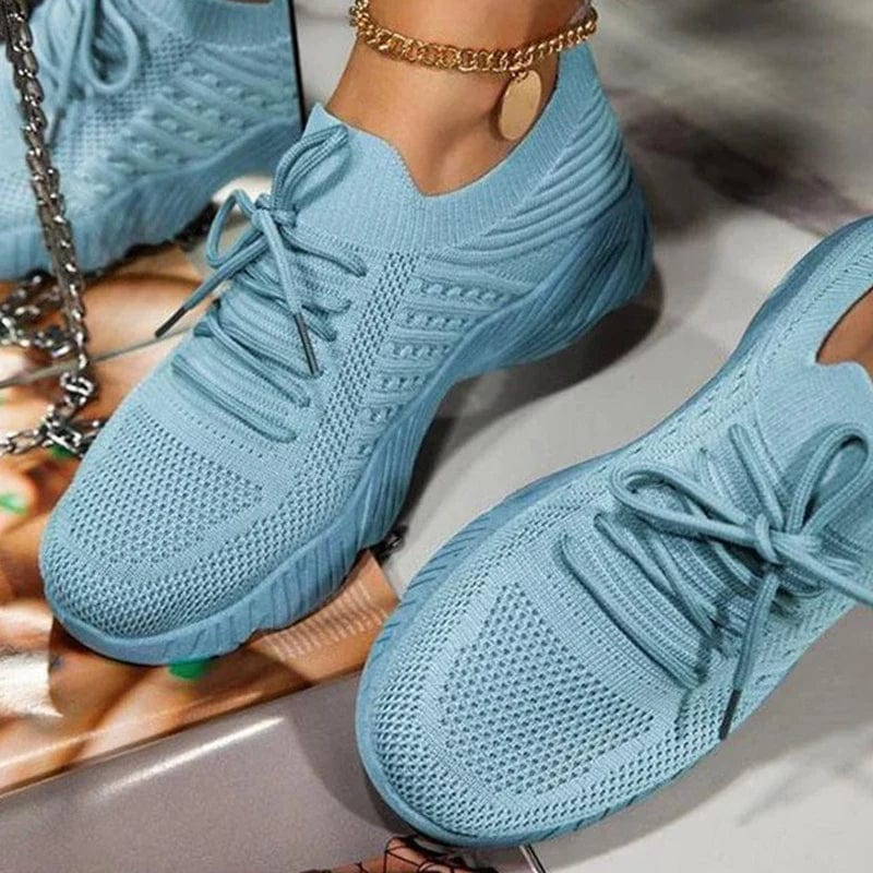 Zinnia | Premium Supportive Walking Shoes Sky Blue