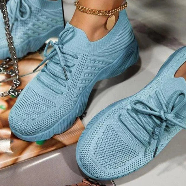 Jane™ - Breathable Trainers Light Blue Sandals