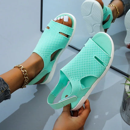 Ellery™ | Open Toe Orthopedic Sandals Green Shoes & Sandals