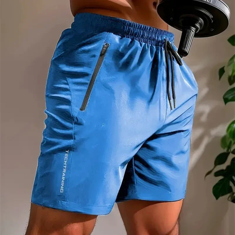 Men's Quick-Dry Gym Shorts Azure Shorts