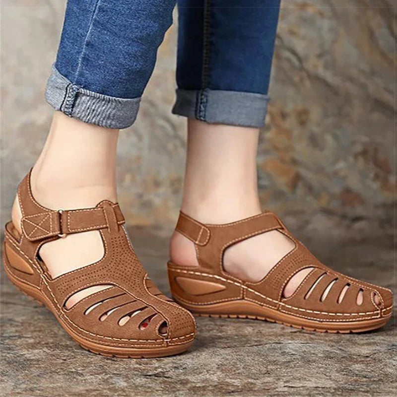 Irene™ - Classic Summer Wedge Sandals Sandals