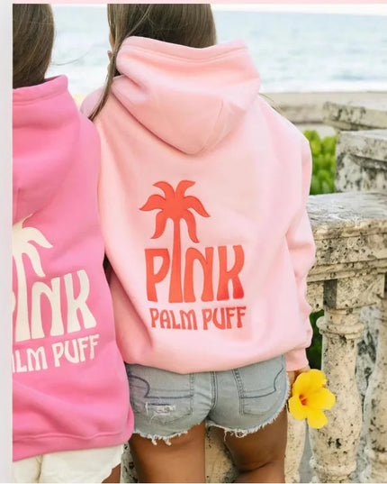 Professional DING Z Cross-border European Style Drop Shoulder Coconut Hoodie EVERYTHING COMES IN