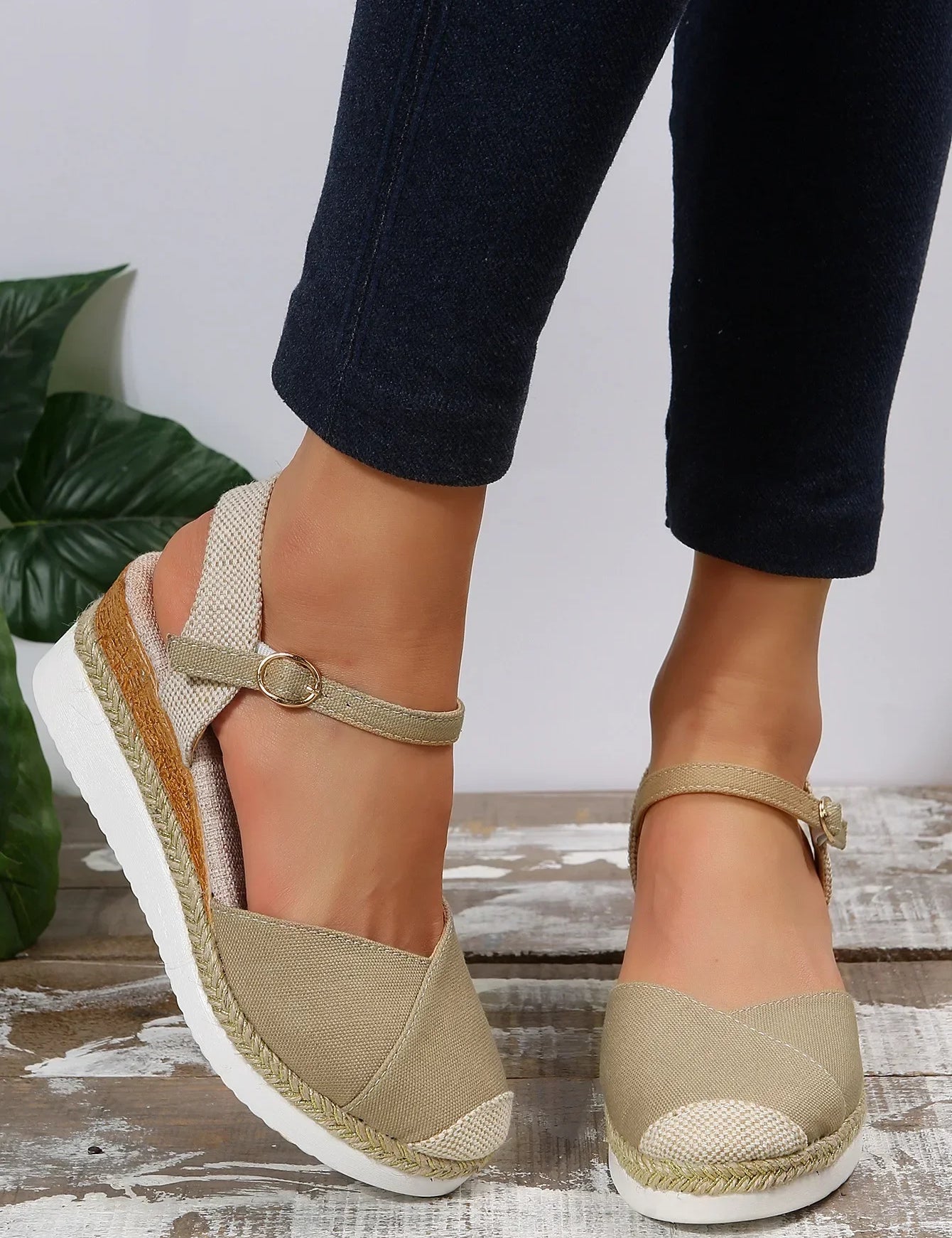 Courtney | Women's Closed Toe Wedge Sandals Shoes & Sandals