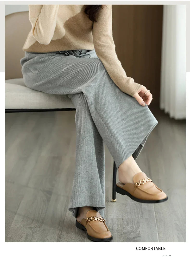 Merino Luxe Lounge Pants – Cozy Comfort Women Pants